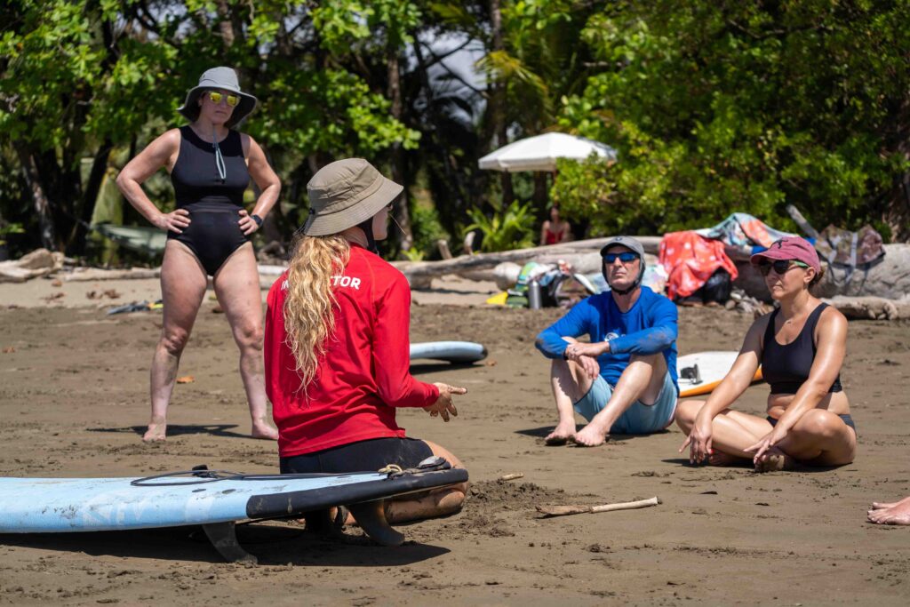 learning to surf on your own lesson 
