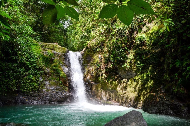 Uvita Waterfall in Costa Rica