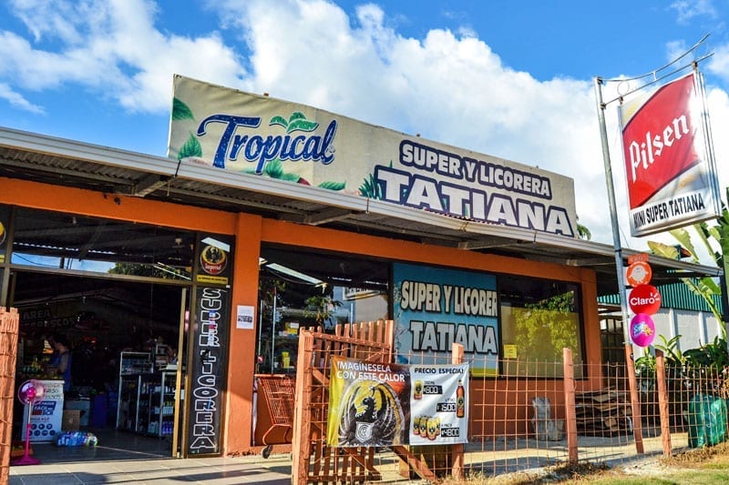 Small store Bahia Ballena Costa Rica