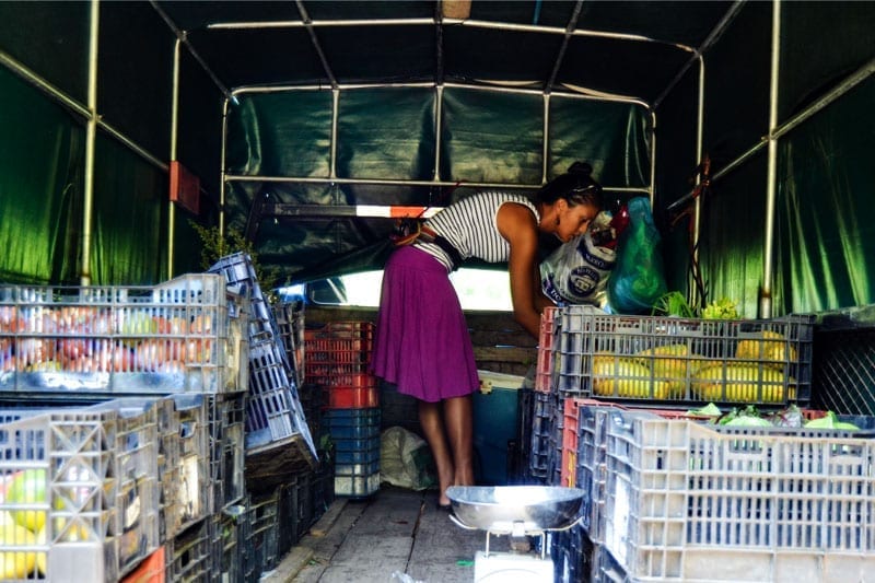 Veggie truck Uvita