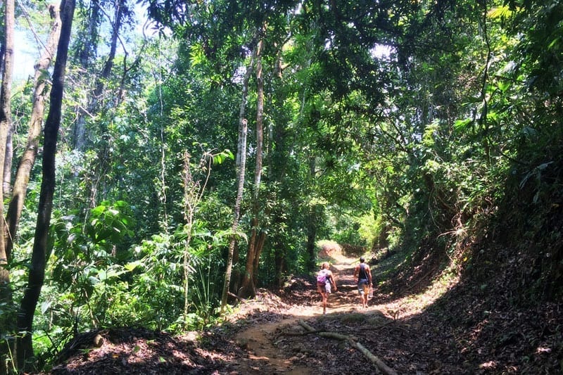 Hiking trail Costa Rica