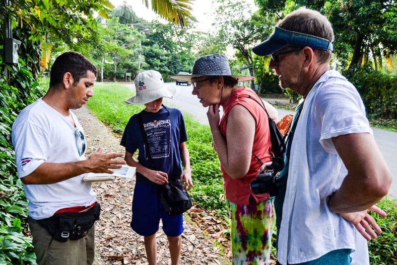 Bahia Ballena community walking tour