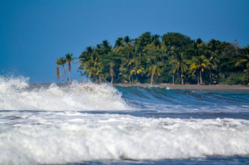 Bahia Ballena free of plastic