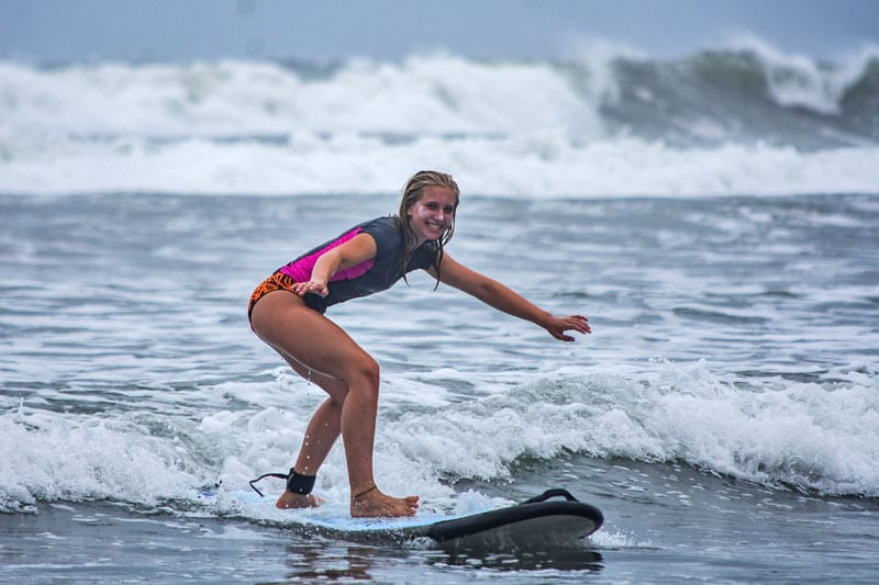 Teen surf camp