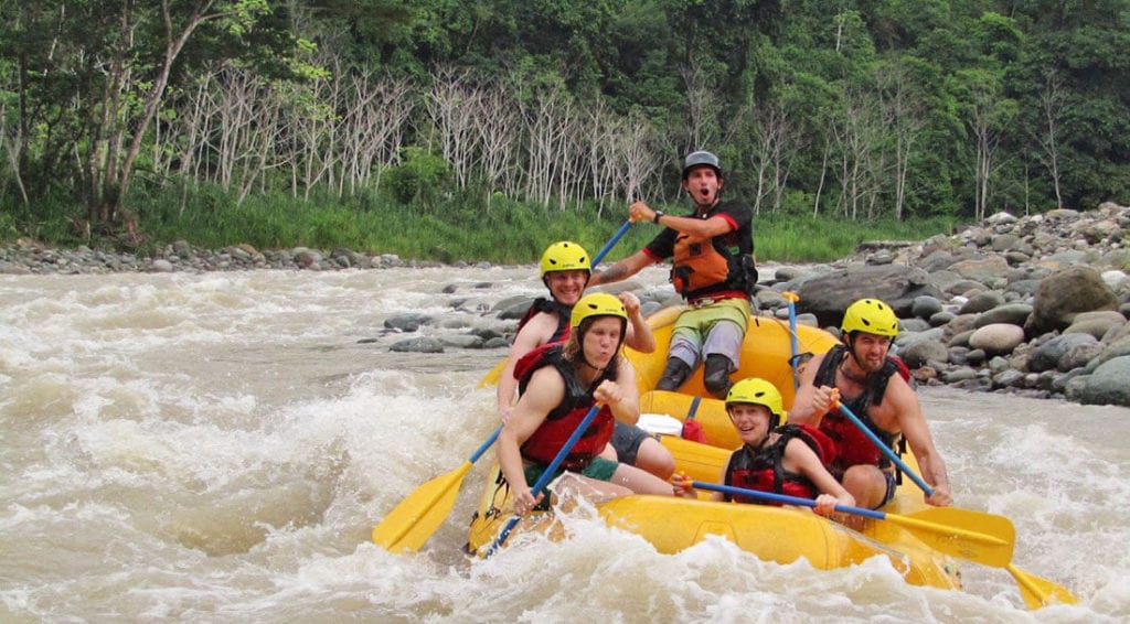 Whitewater Rafting the Savegre