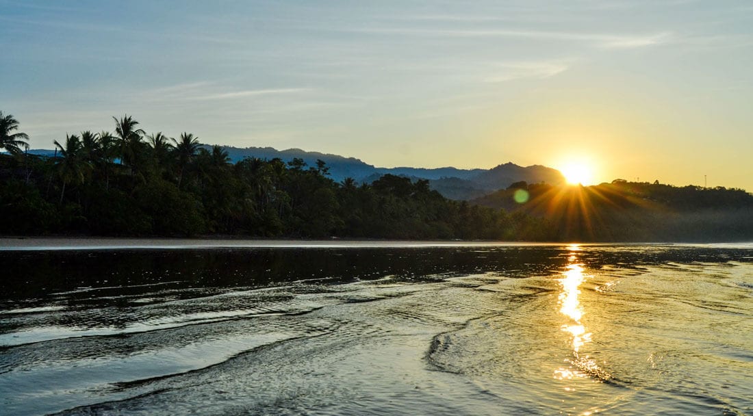 Sunrise in Bahia Ballena, Costa Rica