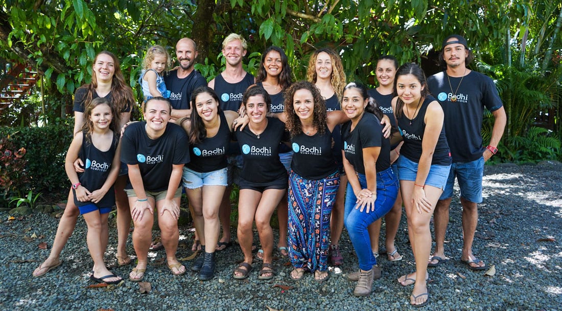 Bodhi Surf + Yoga team