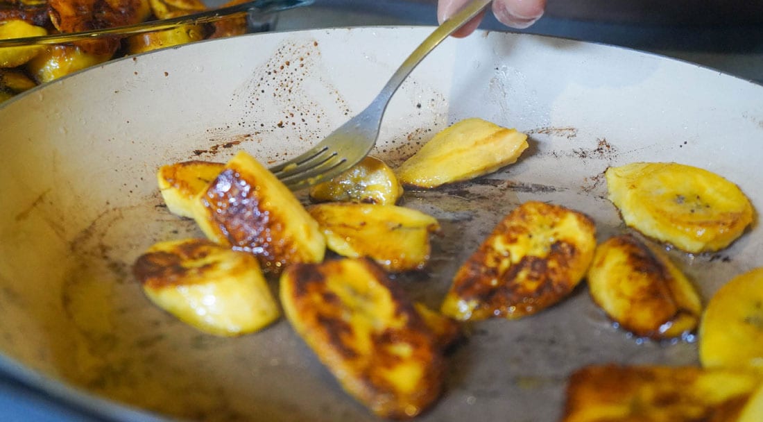 How to make platanos maduros