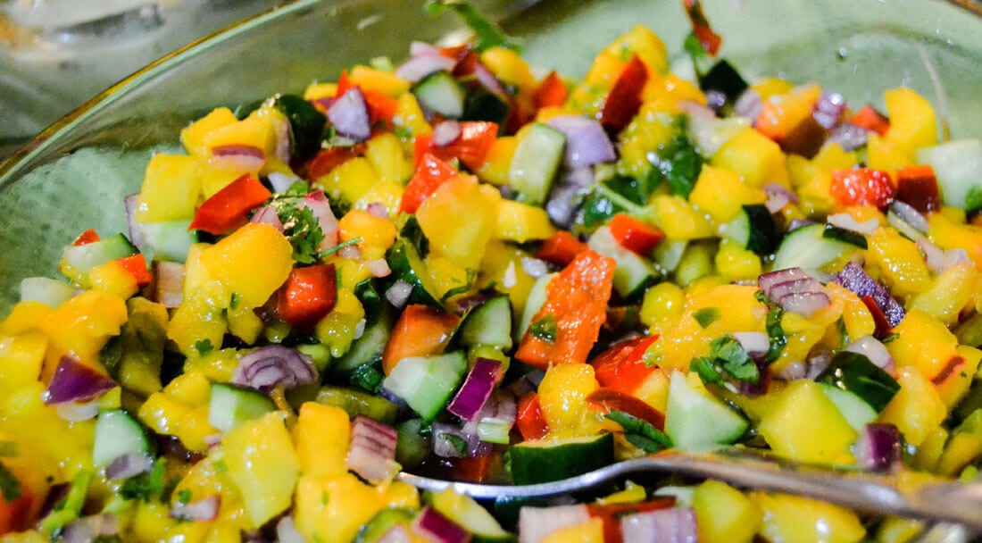 Mango salad