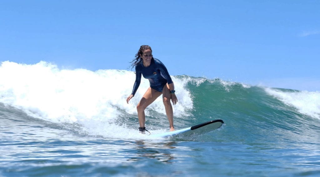 Learning to overcome surfing fears