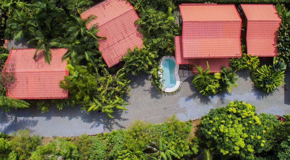 Bodhi Surf + Yoga from above