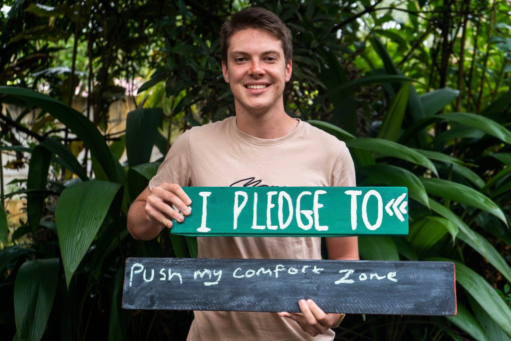 Bodhi Surf + Yoga intern George Frost, and his Ocean Guardian Pledge