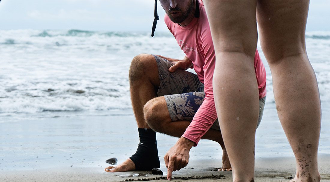Sustainable surf shorts