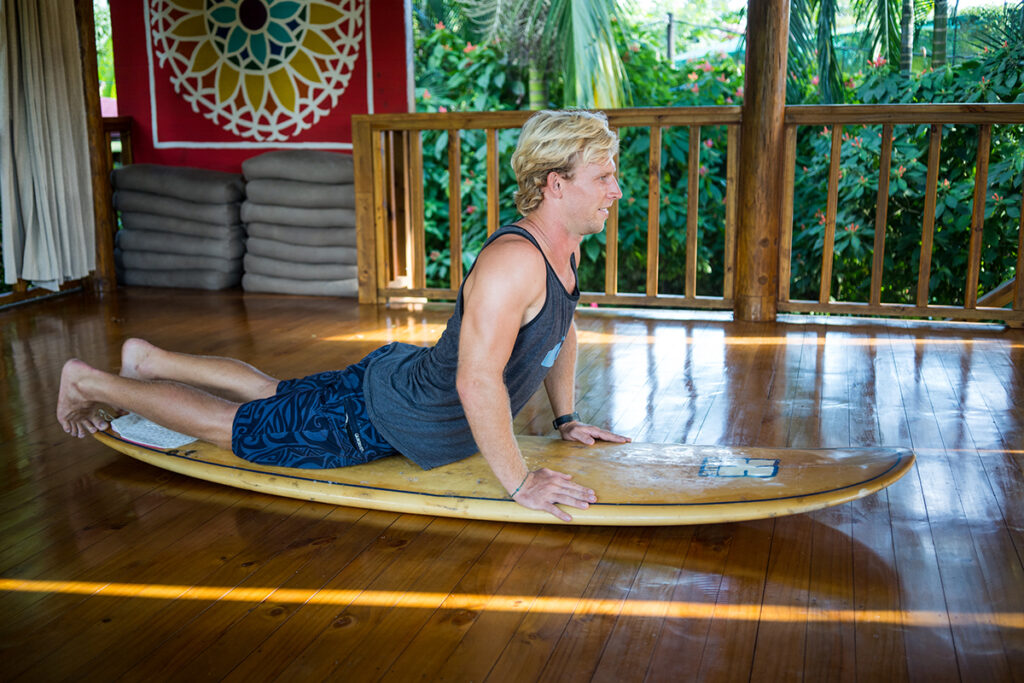 yoga helps mobility for surfing