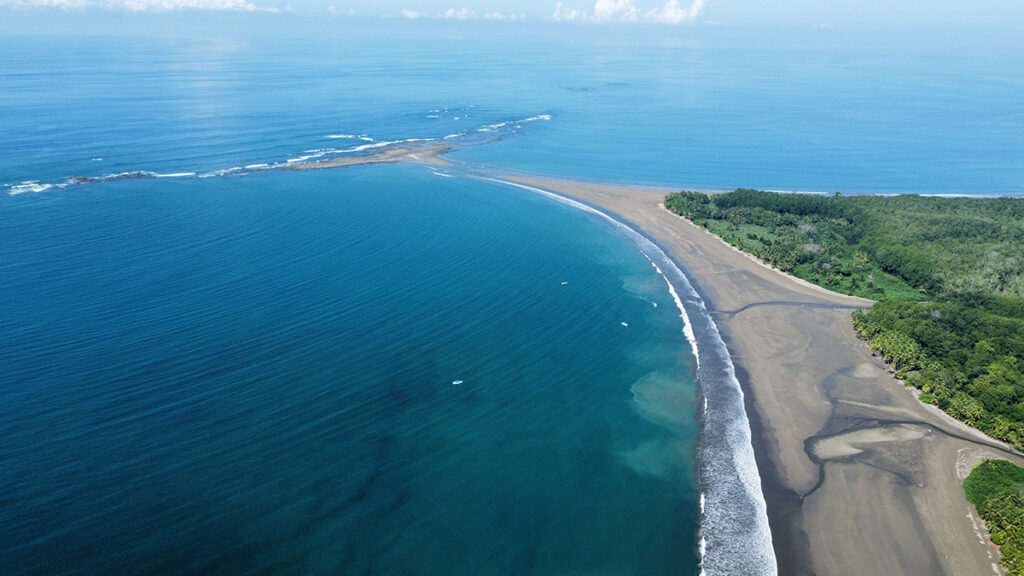 costa rica aerial view