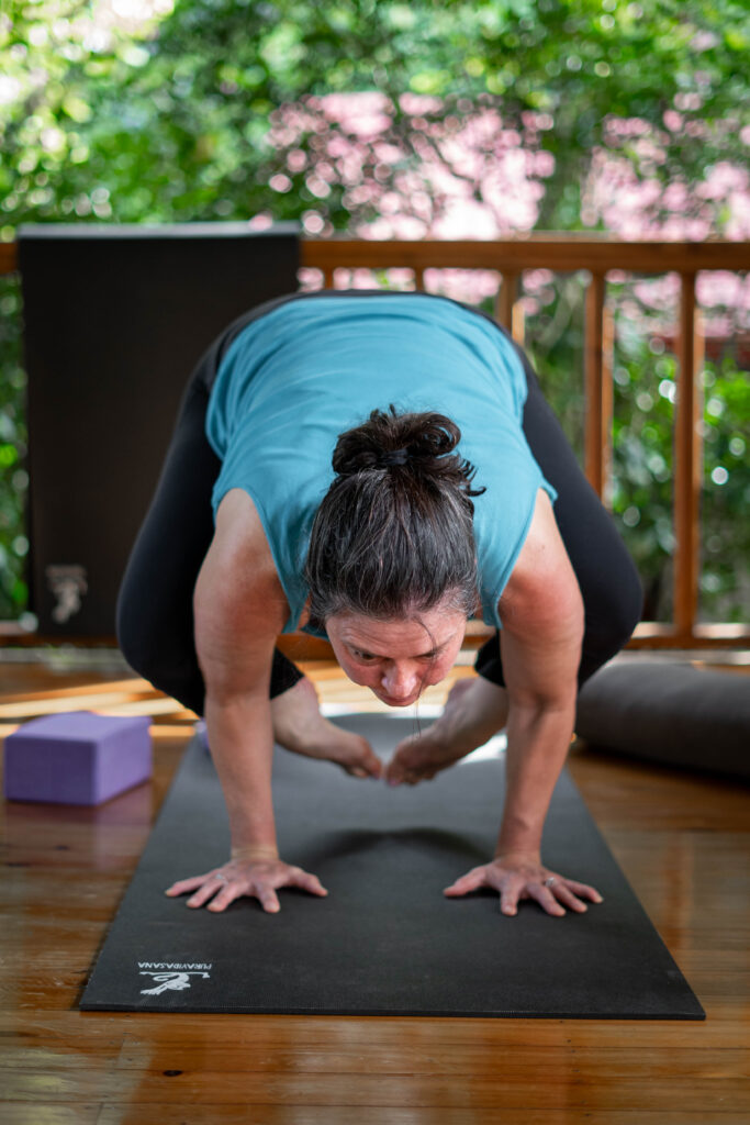 Asana balancing posture