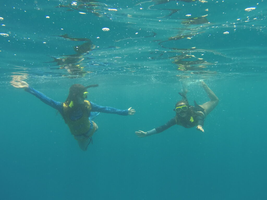 snorkeling in Marino Ballena National Park